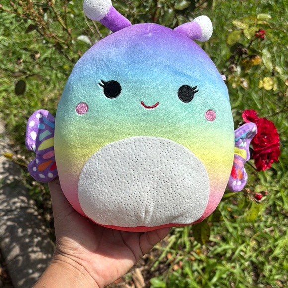 Squishmallows Multicolor Plush with Butterfly Wings - Picture 2 of 16